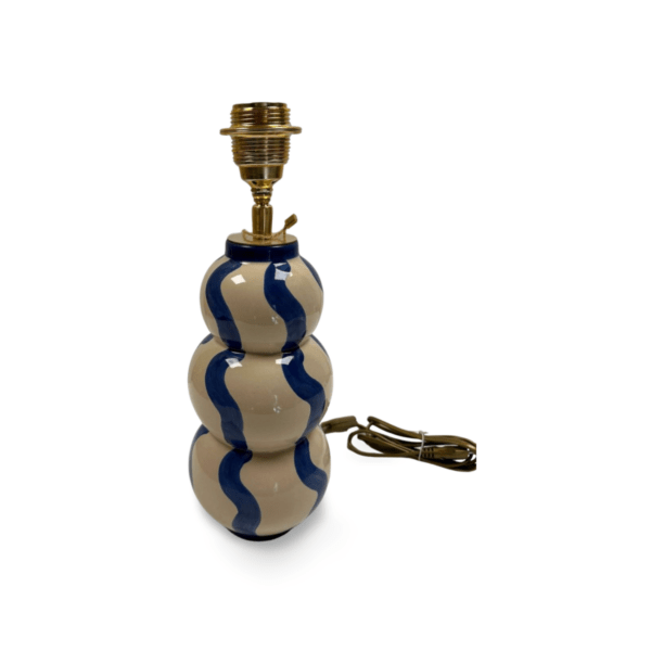 Blue Swirl lampenvoet