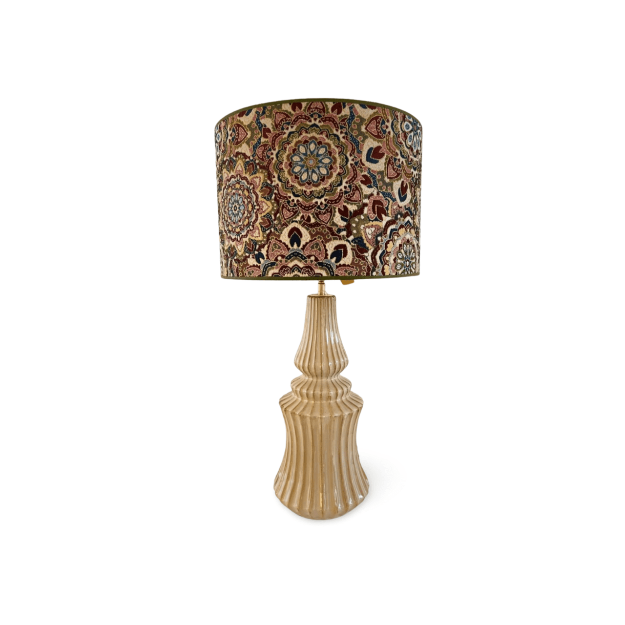 Organische beige lampenvoet - Afbeelding 2