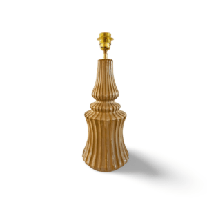 Organische beige lampenvoet