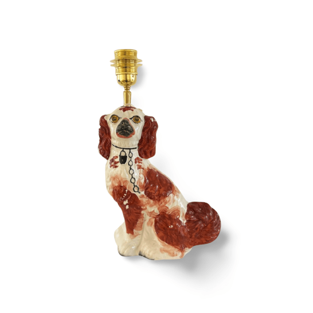 Vintage hoerenhond lampenvoet