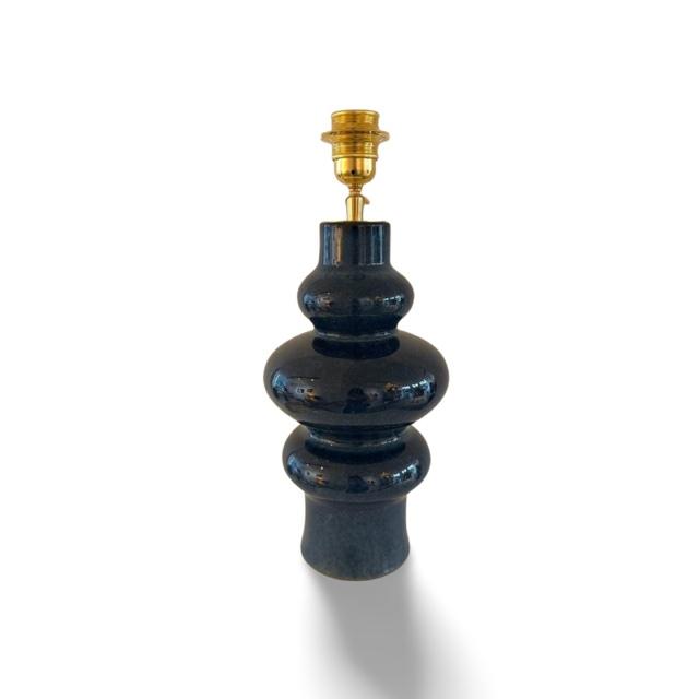 Donkerblauwe golvende lamp met papegaai lampenkap - Afbeelding 4