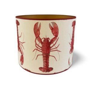 Rode kreeften lampenkap